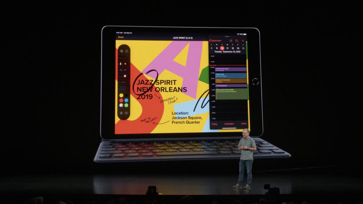 Ipad 7 Generation Neues Ipad Modell Mit 10 2 Zoll Display