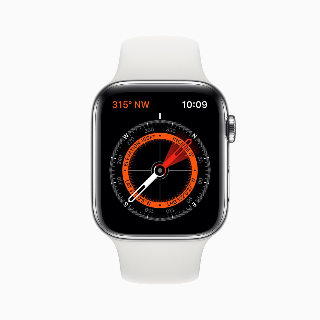 Apple Watch Series 5 Einige Armbander Storen Kompass Mac Life