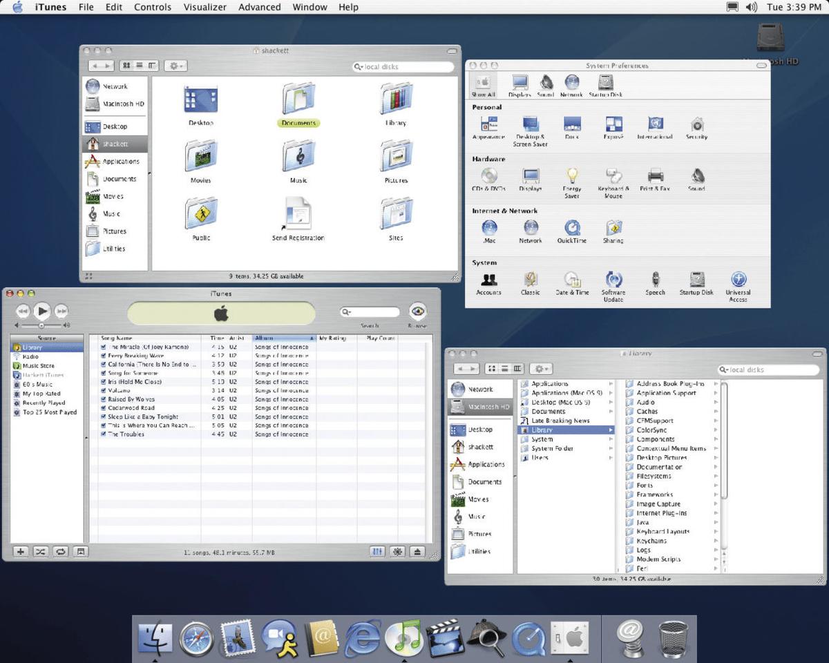 Der Einfluss von Mac OS X Wie sich das Betriebssystem entwickelte ...