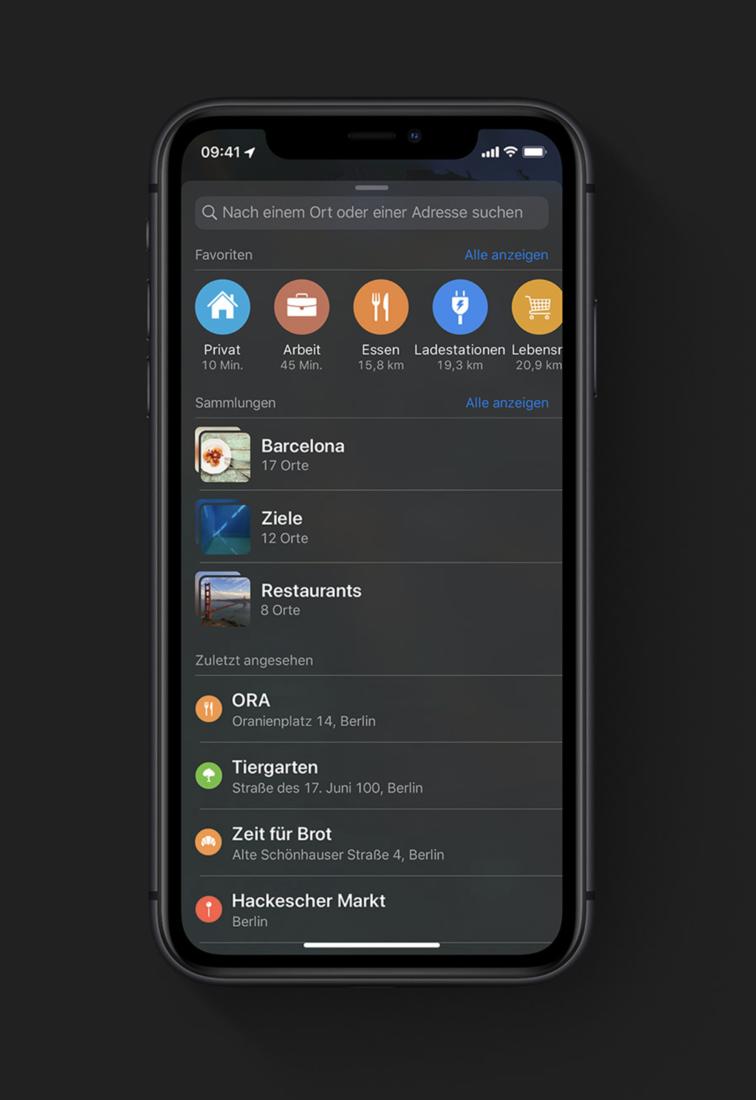 Ios 13 Sammlungen In Der Karten App Anlegen Und Teilen Mac Life