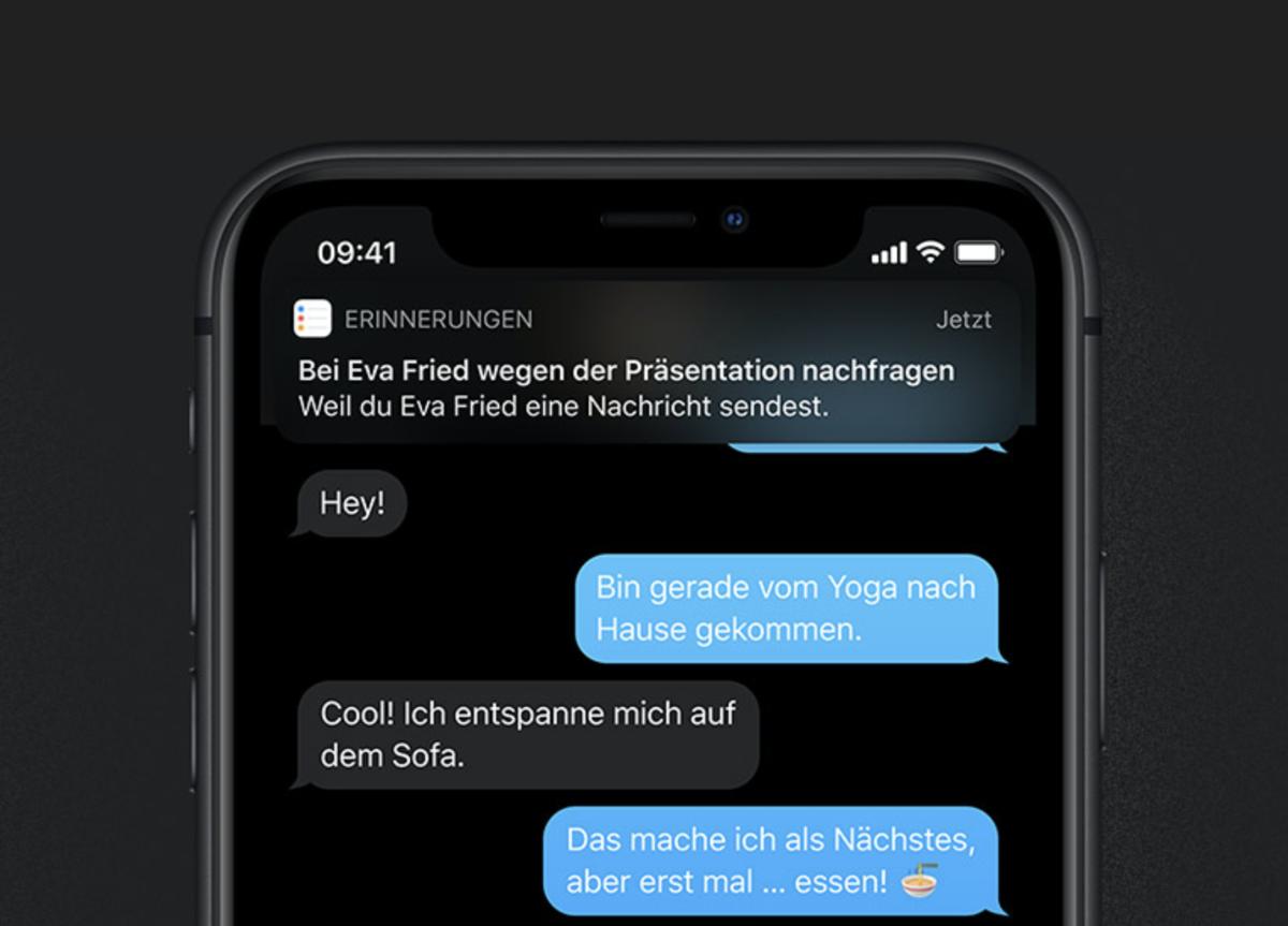 Erinnerungen Fur Imessage Erstellen Am Iphone Und Mac Mac Life