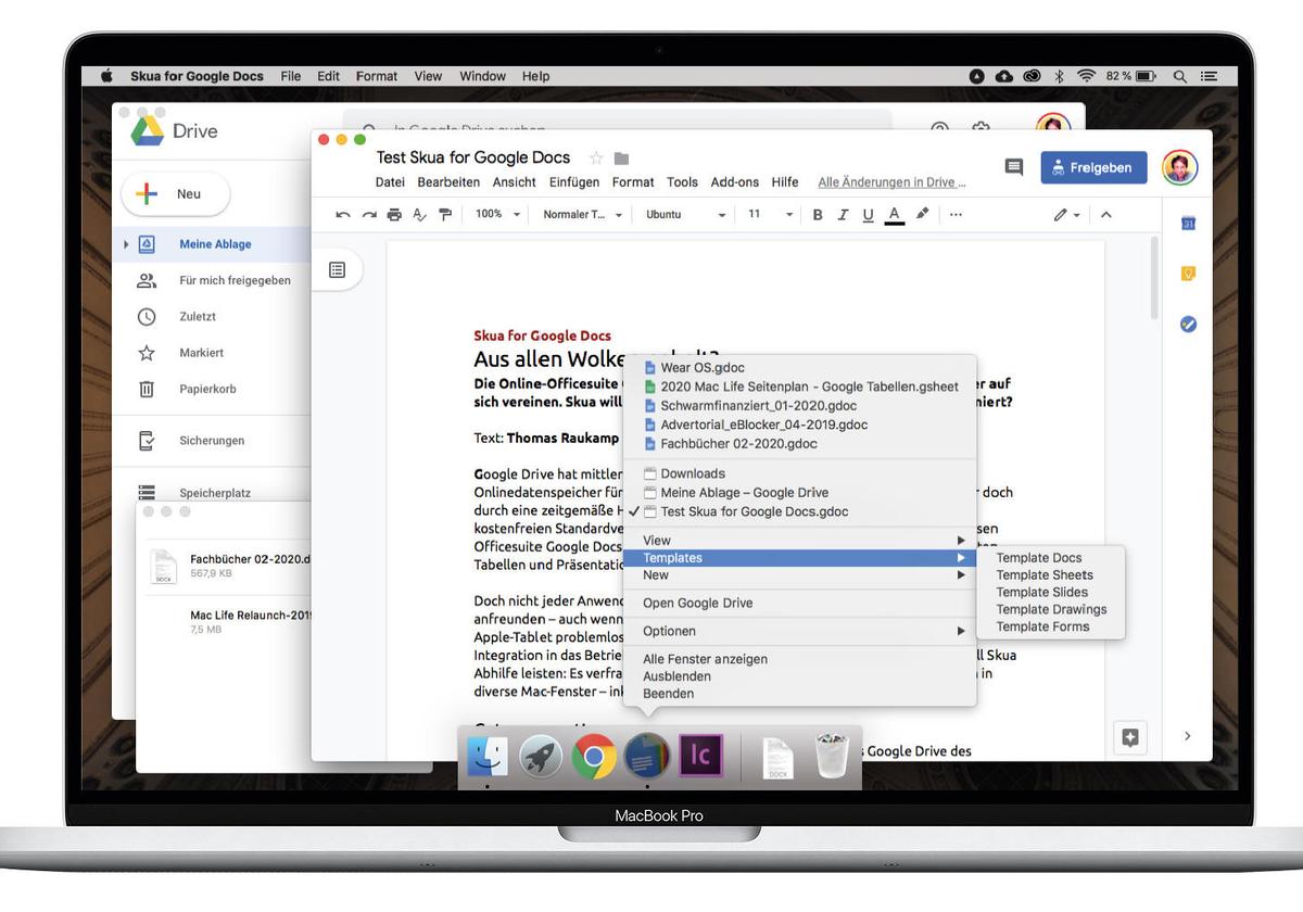 Skua Im Test Google Docs Als App Funktioniert Das Mac Life