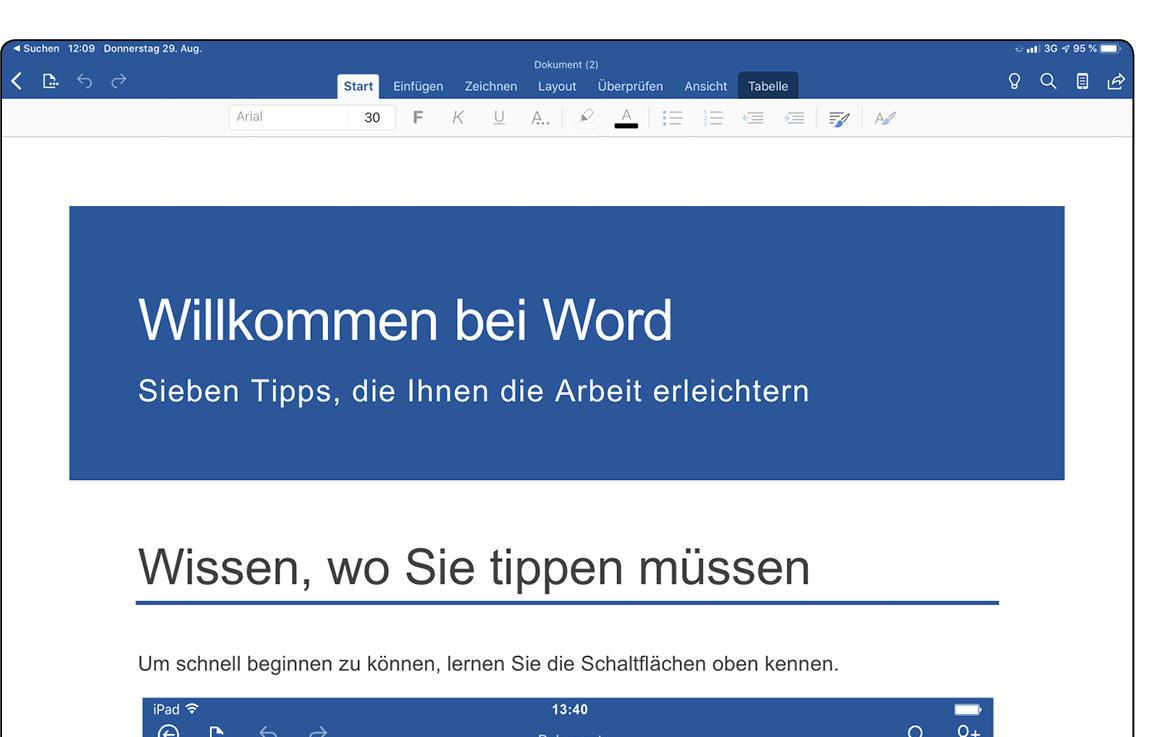 Das Ipad Im Buro So Schlagt Sich Das Apple Tablet Im Office Einsatz Mac Life