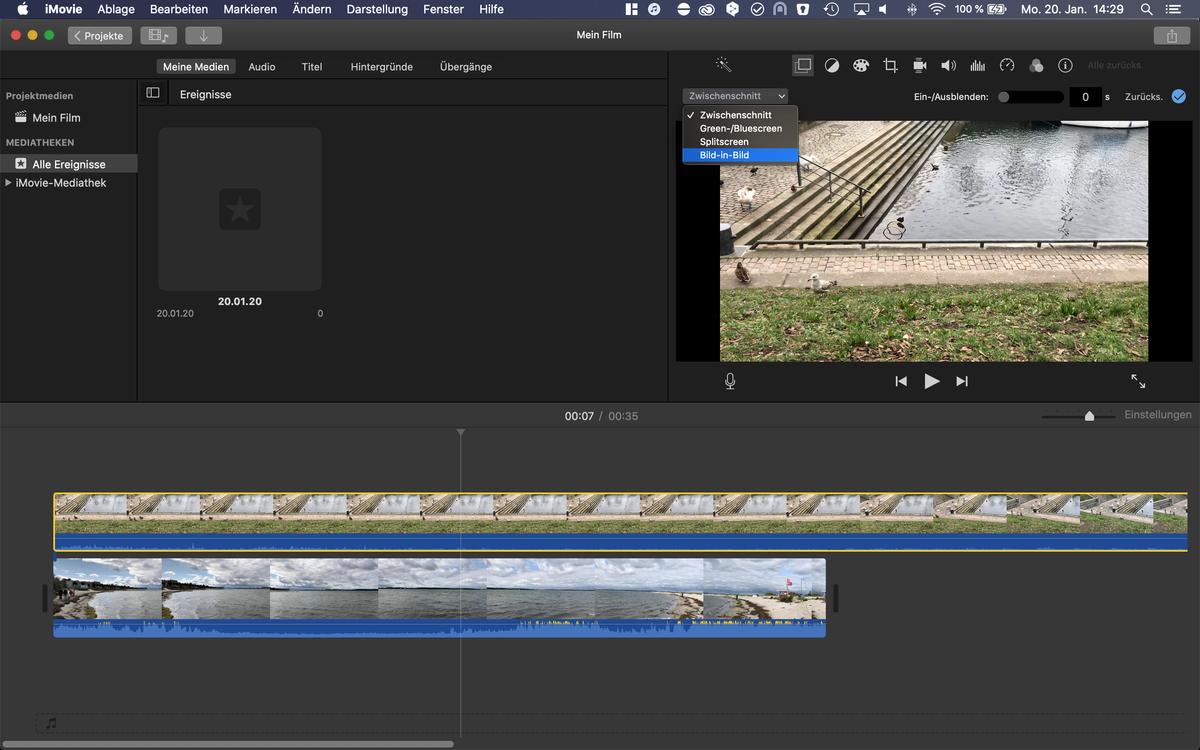 Imovie Tricks Videoclips Ganz Einfach Kombinieren Mac Life