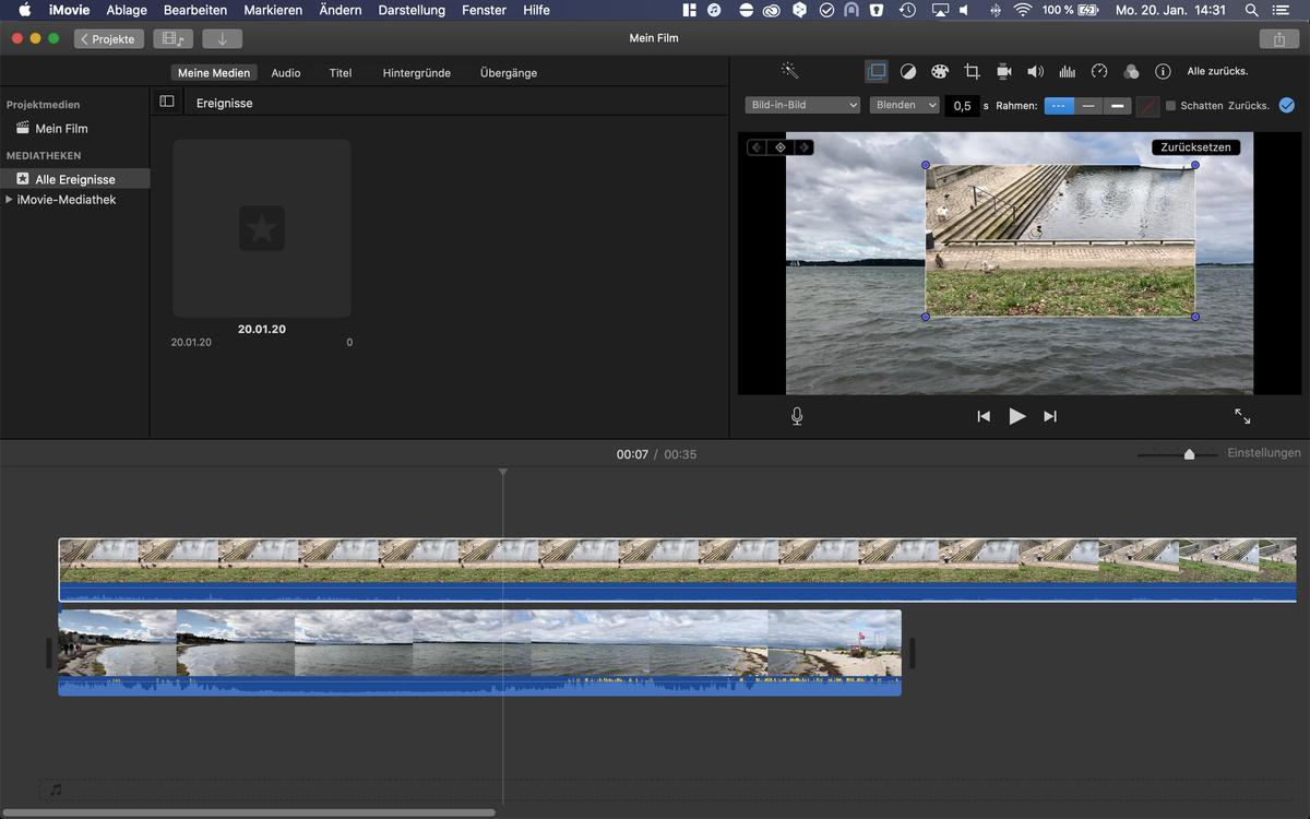 Imovie Tricks Videoclips Ganz Einfach Kombinieren Mac Life