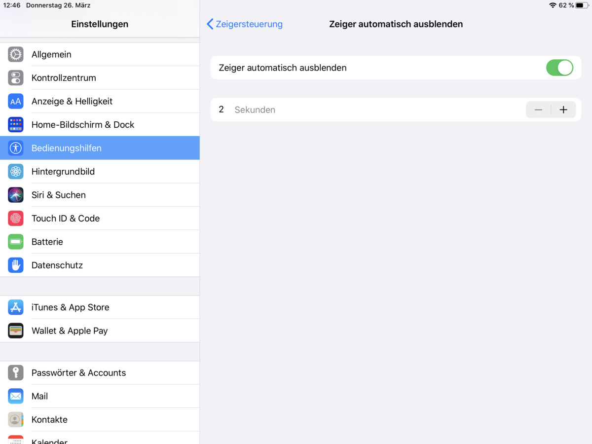 Ipad Mauszeiger Anpassen Geschwindigkeit Farbe Grosse Und Mehr Mac Life