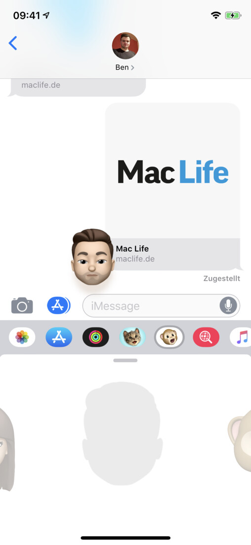 iMessage Memojis als Sticker versenden und anpassen So geht's Mac Life