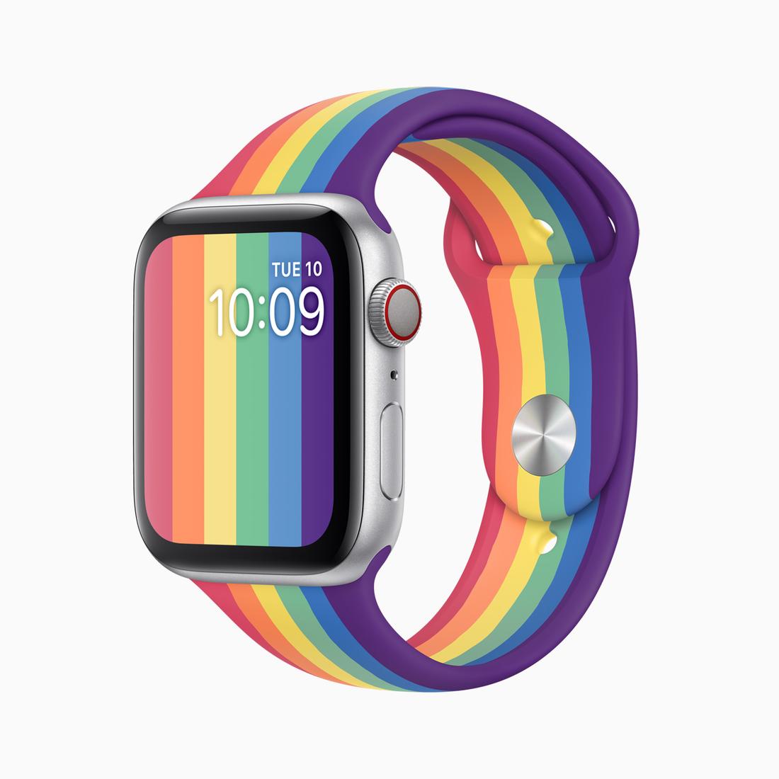 nike apple watch band pride