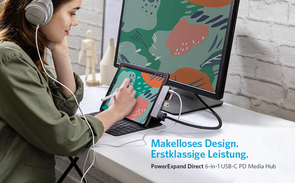 Kartenleser Hdmi Ladeport Anker Stellt 6 In 1 Hub Fur Ipad Pro Vor Mac Life