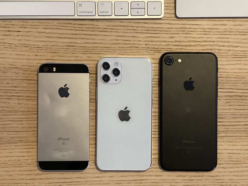 iphone 12 kleines modell kaum grosser als das alte iphone se mac life