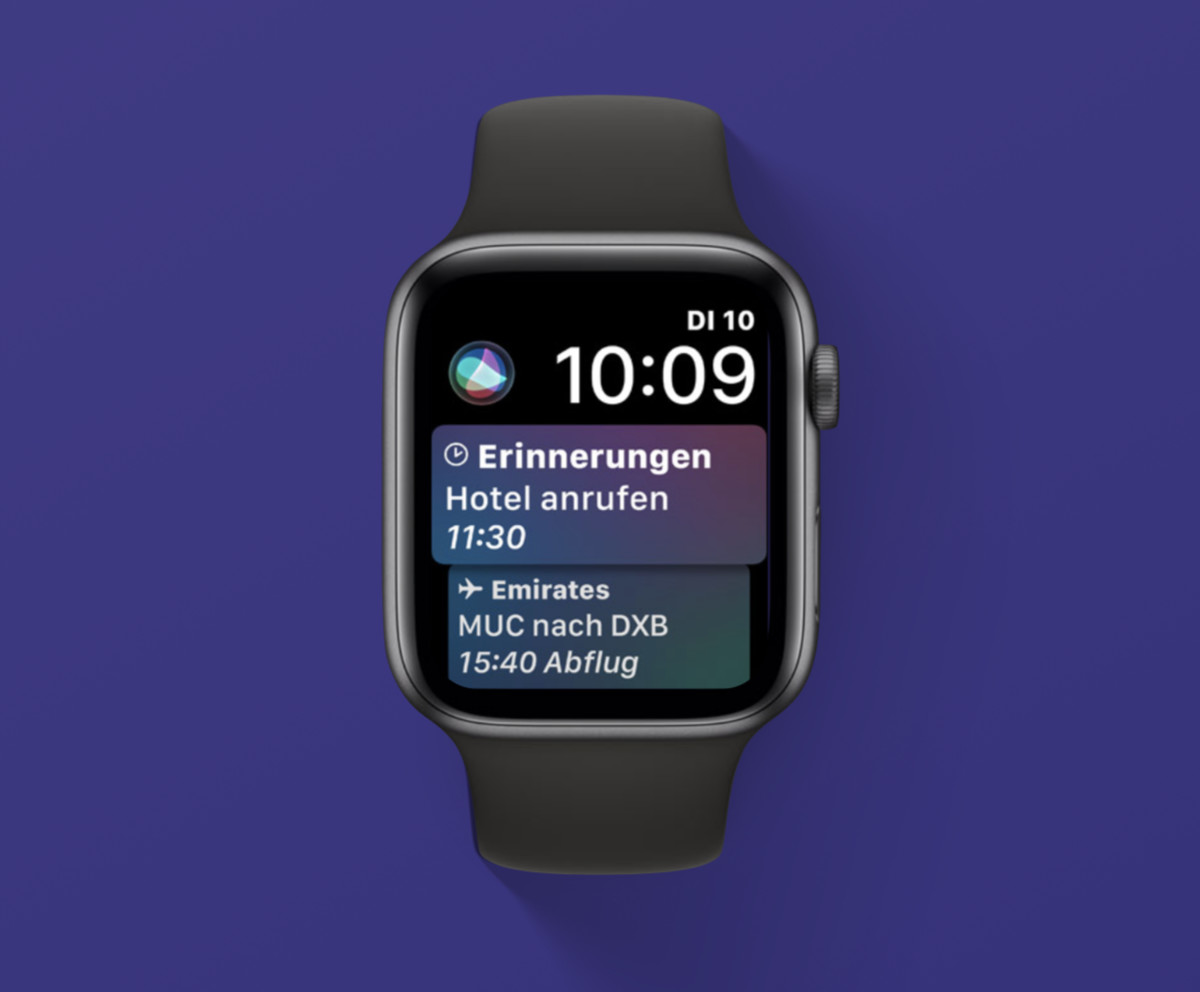 Siri auf der Apple Watch verwenden und stummschalten - so ...