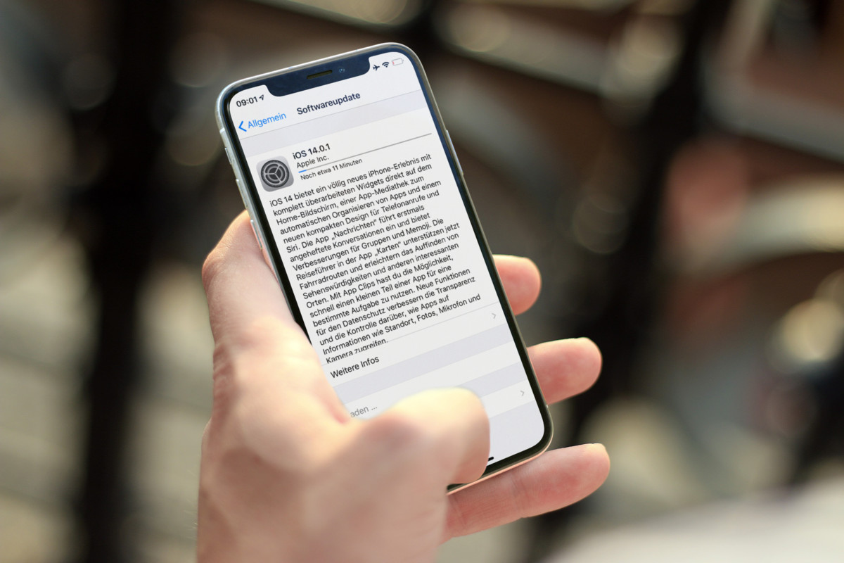 ios 14 0 1 ist da neustart setzt