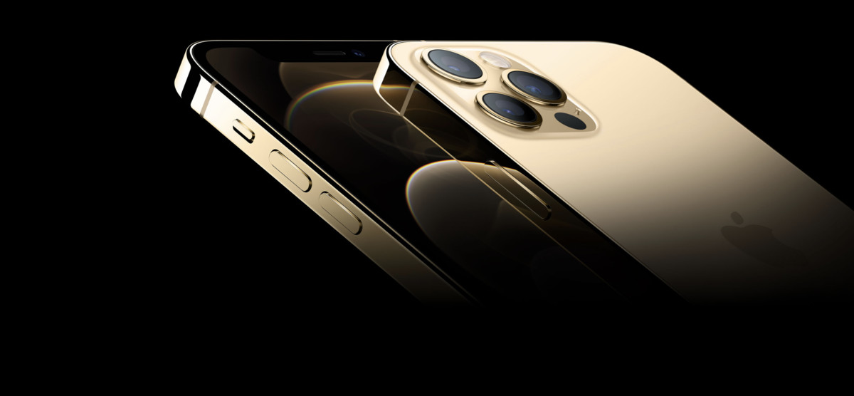 Iphone 12 Pro In Gold Resistenter Gegen Fingerabdrucke Mac Life Iphone 12 Pro In Gold Resistenter Gegen Fingerabdrucke Mac Life