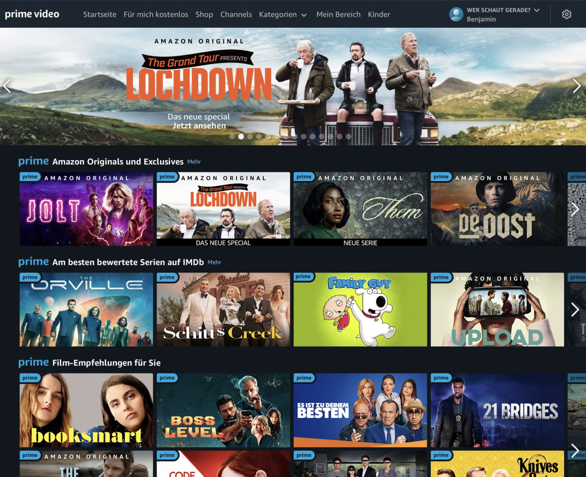 Amazon prime video catalogo 2019 2025