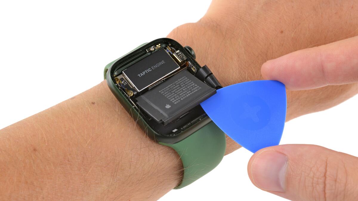 Apple Watch Series 3 Akku Tauschen Apple Watch 7 Teardown: Große Änderungen am Display, kleines Akku