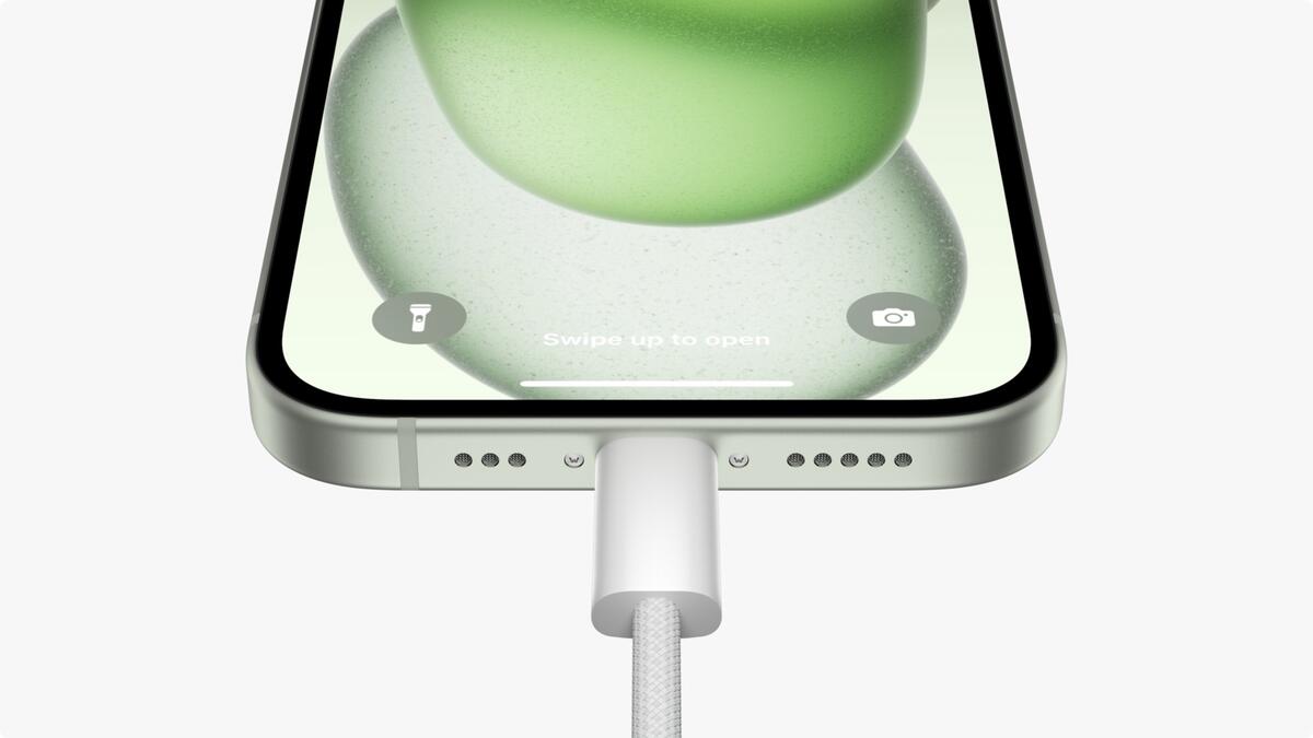 iPhone 15: USB-C-Anschluss kann andere iPhones aufladen | Mac Life
