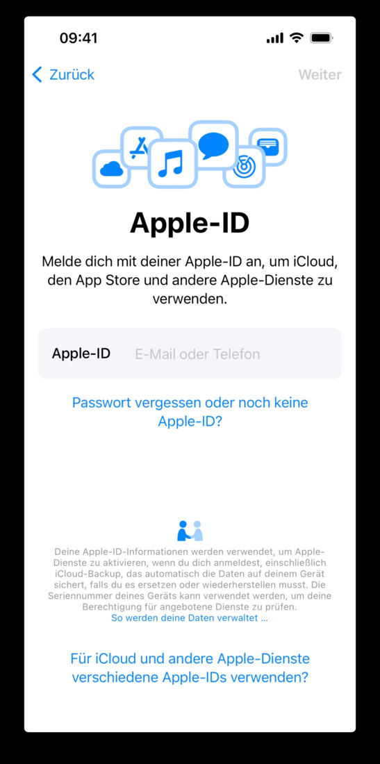 AppleID iOS 17 erlaubt das Zurücksetzen mittels Freunden und Familie Mac Life