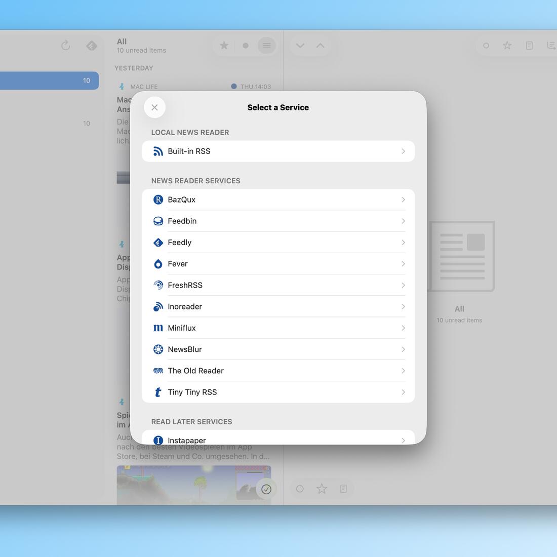 Mac-Tipp: RSS-Feeds mit ReadKit clever lesen und verwalten | Mac Life