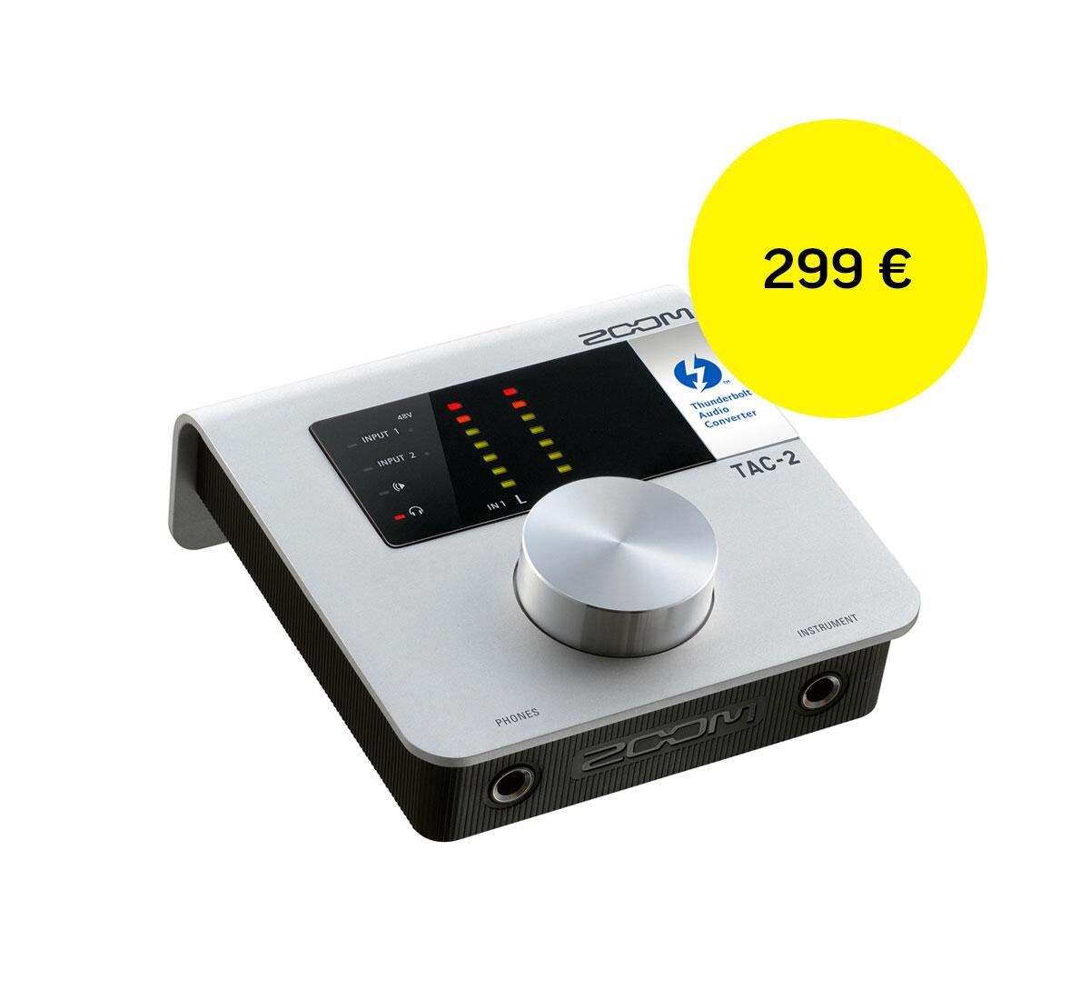 ThunderboltAudioInterface für Mac OS X ZOOM TAC2 Mac Life