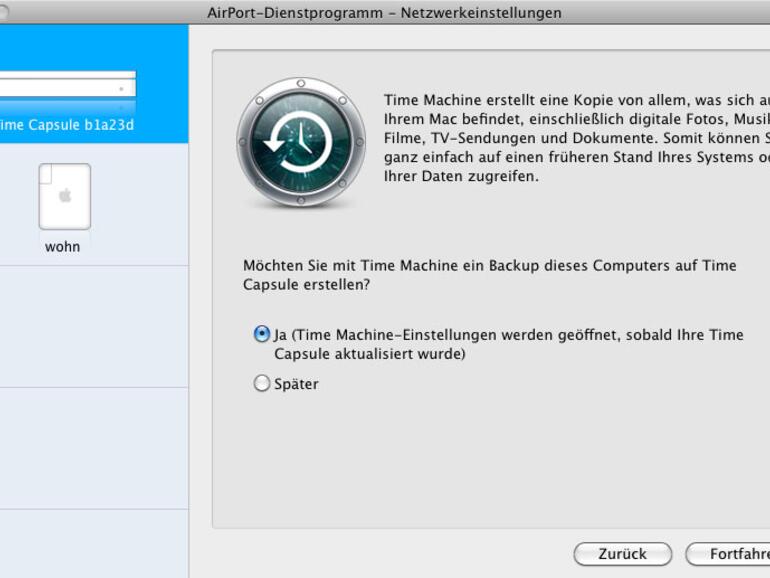 Time Capsule einrichten Mac Life
