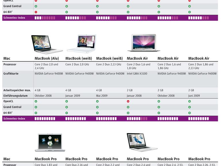 Snow Leopard Übersicht