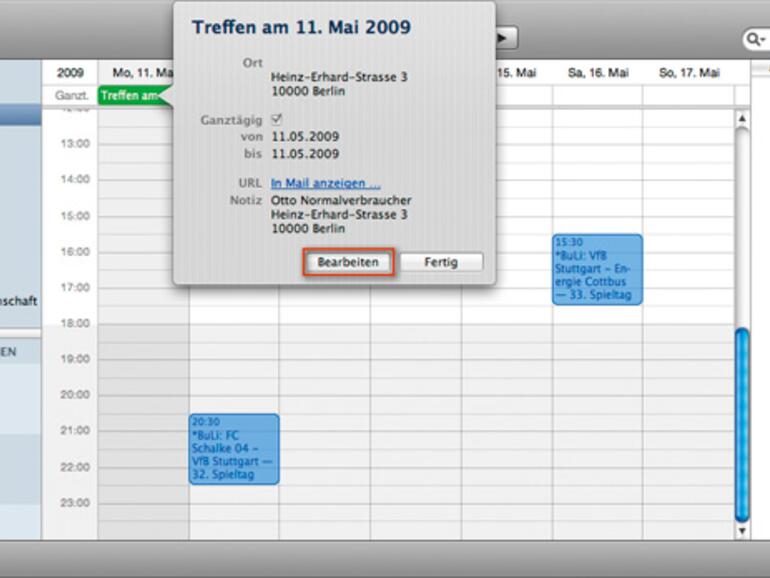 Über den Schalter &lt;b&gt;Bearbeiten&lt;/b&gt; verknüpfen Sie Teilnehmer.