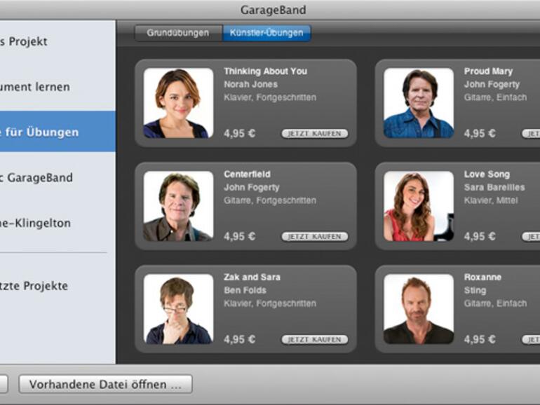 Im Übungs-Store warten derzeit &amp;lt;b&amp;gt;15 Unterrichtseinheiten&amp;lt;/b&amp;gt; auf Käufer.