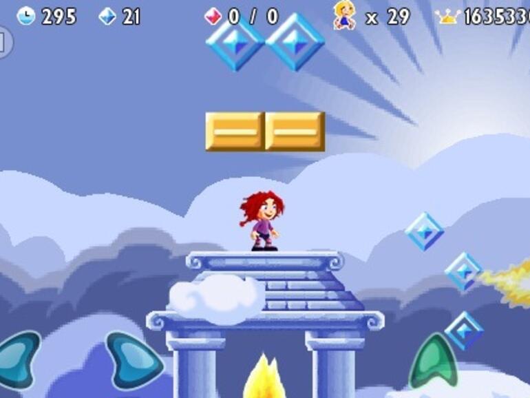 &lt;b&gt;Giana Sisters iPhone&lt;/b&gt; Im zehnten Level einer Welt verstecken sich zahlreiche Diamanten