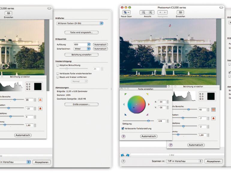 Der über zwanzig Jahre alte gescannte Fotoabzug ist schon etwas verblasst und vergilbt. Mit der Option &amp;lt;b&amp;gt;„Verblasste Farbe wieder erstellen“&amp;lt;/b&amp;gt; erzeugt man gute Resultate auf deren Grundlage man die Feinabstimmungen vornehmen kann.