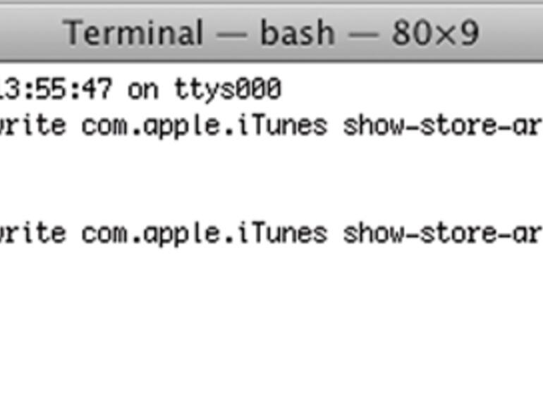 Mit dem &lt;b&gt;UNIX-Befehl&lt;/b&gt; defaults kann man Programmeinstellungen ändern, auf die man sonst keinen Zugriff hat.