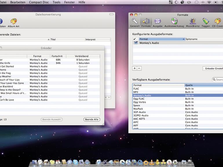 <b>Max</b>: Konvertiert auch in exotische Formate.