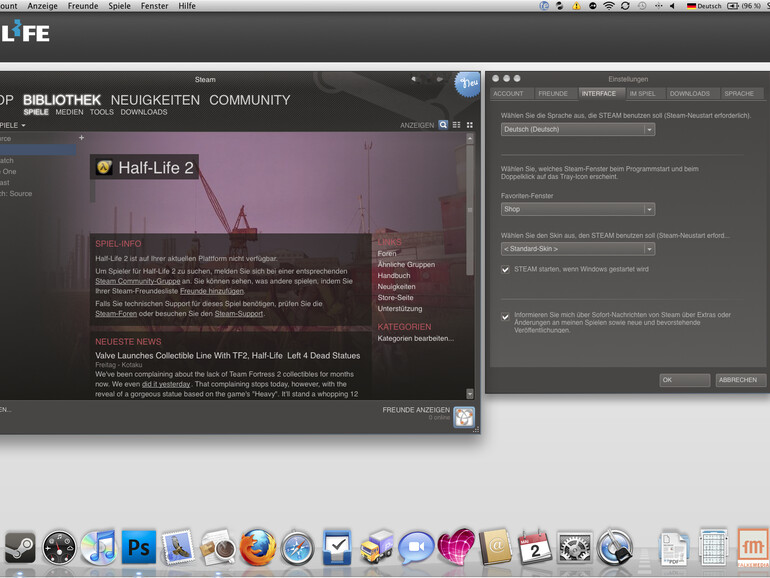 &lt;b&gt;Die Benutzeroberfläche lässt sich auch auf Deutsch umstellen&lt;/b&gt;
