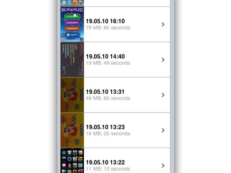 <b>Via Browser erhält man Zugriff auf die Bildschirmvideos. Alternativ lassen sich diese auch via SFTP herunterladen.</b>