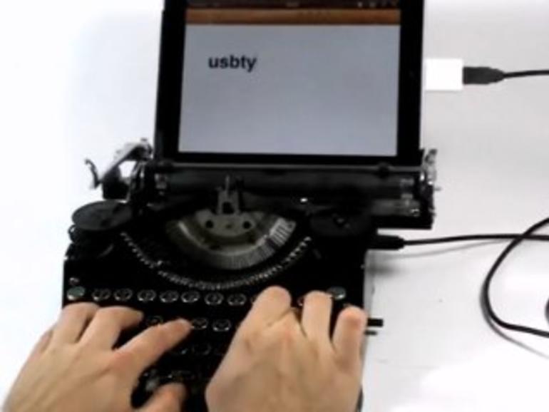 Usbtypewriter Schreibmaschine Als Ipad Tastatur Verwenden Mac Life