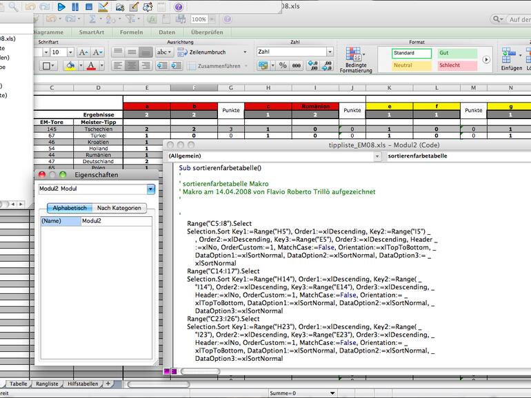 &lt;b&gt;Die Rückkehr der Makros:&lt;/b&gt; Endlich auch wieder auf dem Mac - Makros und VBA Skript.