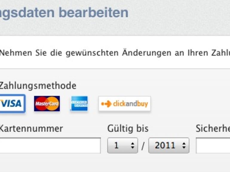 &amp;lt;strong&amp;gt;Im Mac App Store kann via Kreditkarte bezahlt werden. Wer einen ClickandBuy-Account besitzt, darf aber auch via Bankeinzug die Rechnungen begleichen, alternativ kann auch Prepaid-Guthaben verrechnet werden.&amp;lt;/strong&amp;gt;