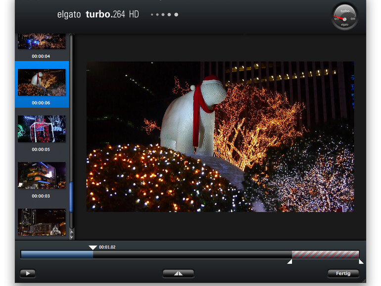 Ereignisse fassen mehrere Clips zusammen