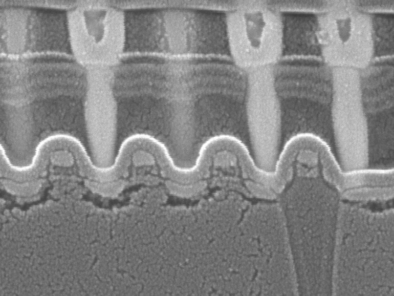 Ein ähnlich gewählter Ausschnitt des Blicks auf den A5