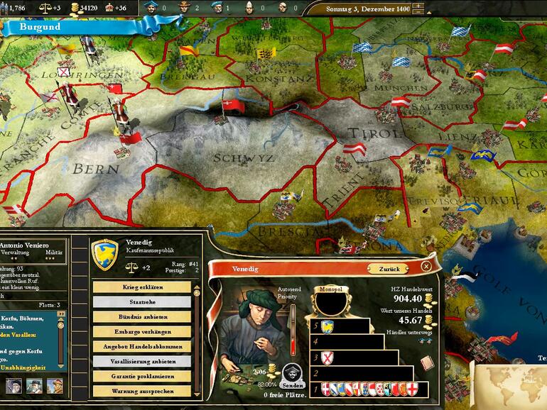 Versuchen wir, die anderen Händler aus Venedig zu vertreiben