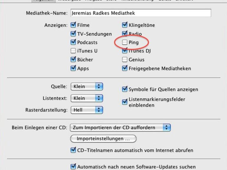 Wer keine Lust auf Ping hat, kann dem Netzwerk den Stecker ziehen