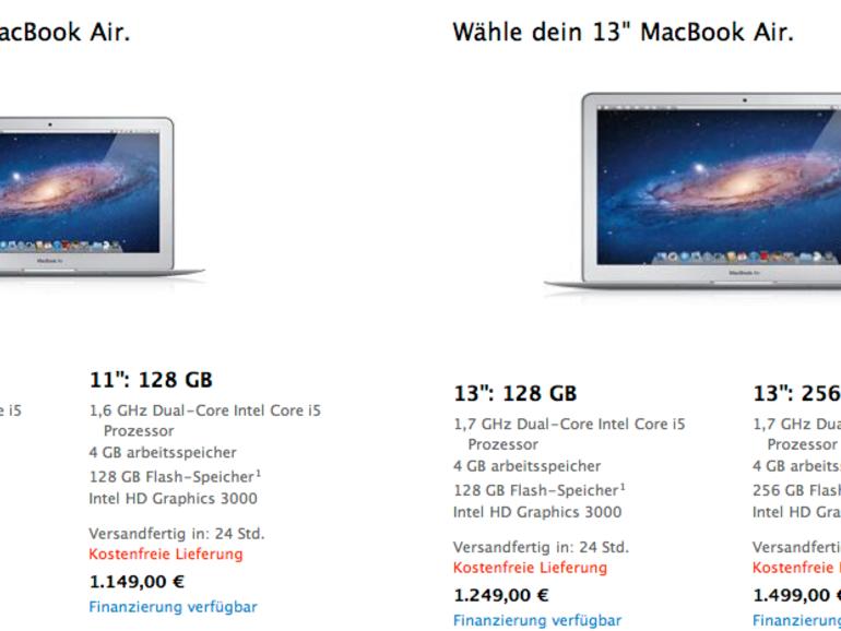 Das neue MacBook Air Mid 2011 mit Thunderbolt und Sandy ...