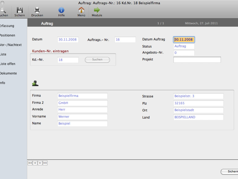 Rechnungsprogramm Für Unternehmen Und Freiberufler Mac Life