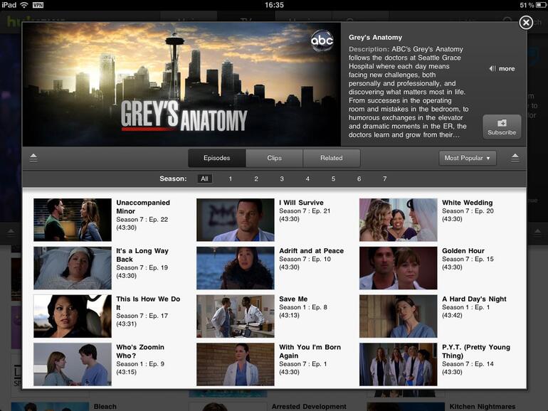 Hulu Plus bietet noch mehr Serien und Filme und kann auch auf Spielekonsolen sowie auf iPhone und iPad genutzt werden