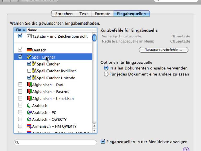SpellCatcher X ist leistungsfähig, aber etwas umständlich