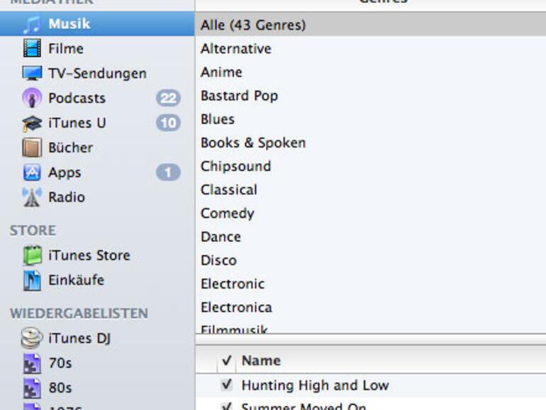 iTunes hat seine Farbe wiederbekommen