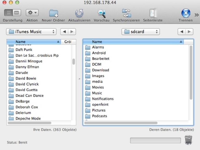 &amp;lt;strong&amp;gt;Nahezu unbegrenzte Möglichkeiten: Wer mag, kann beispielsweise auch via FTP auf den Speicherinhalt seines Android-Smartphones zugreifen&amp;lt;/strong&amp;gt;