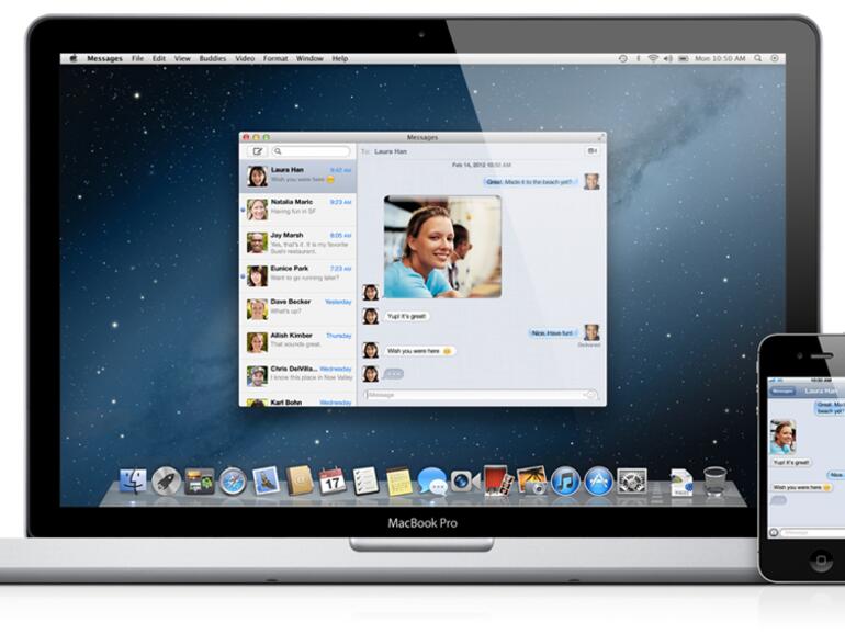 &amp;lt;b&amp;gt;Messages für OS X: &amp;lt;/b&amp;gt;Der iChat-Nachfolger bringt iMessage auf den Mac