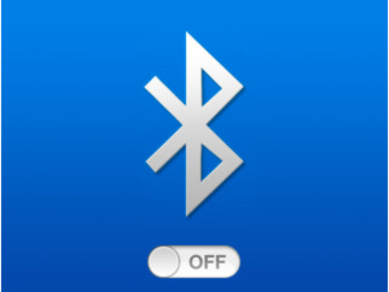 Bluetooth OnOff muss dazu einmalig in den Einstellungen konfiguriert werden, ansonsten bietet Bluetooth OnOff einfach nach App-Start das An- und Ausschalten an.