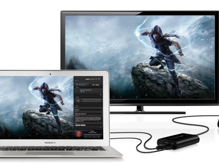 &lt;strong&gt;Nur drei Kabel: Dank HDMI und der Stromversorgung via USB hält sich der Kabelsalat in Grenzen.&lt;/strong&gt;