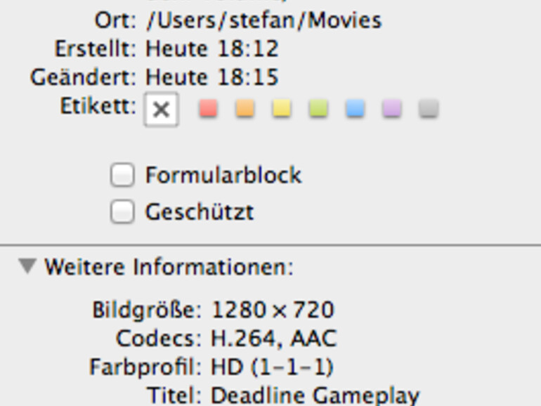 &lt;strong&gt;Game Capture HD komprimiert „on the fly“, das Endprodukt ist ein MPEG4-Container mit H.264-Video und Stereo-AAC-Sound&lt;/strong&gt;